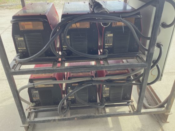 Lincoln Invertec V350-Pro 6-Pack Rack Multi-Operator Welder in Aiken ...