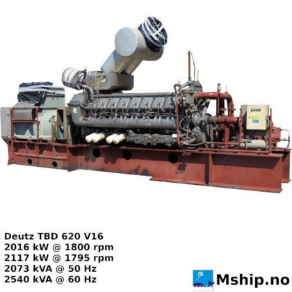 2001 Deutz TBD 620 V16