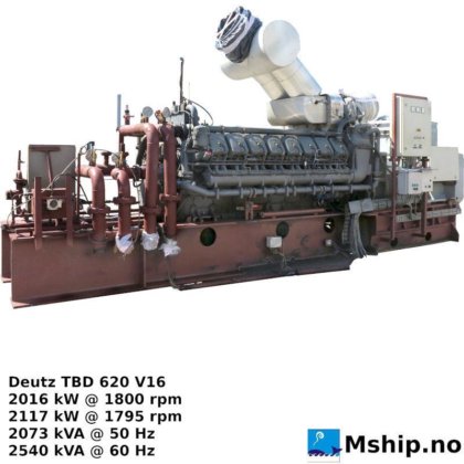 2001 Deutz TBD 620 V16