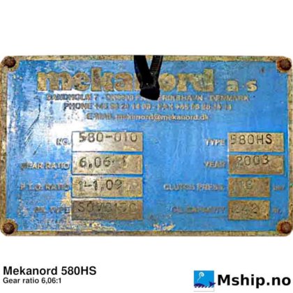 2003 Mekanord 580HS