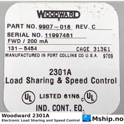 Woodward 2301A
