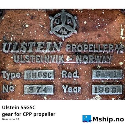 1968 Ulstein Propeller 55GSC