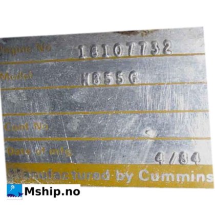 1984 Cummins N855G