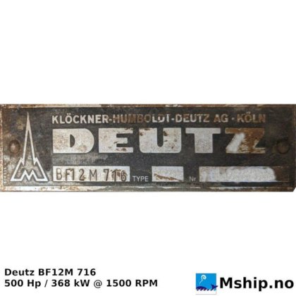 Deutz BF12M 716