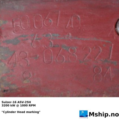 1985 Sulzer 16 ASV 25D