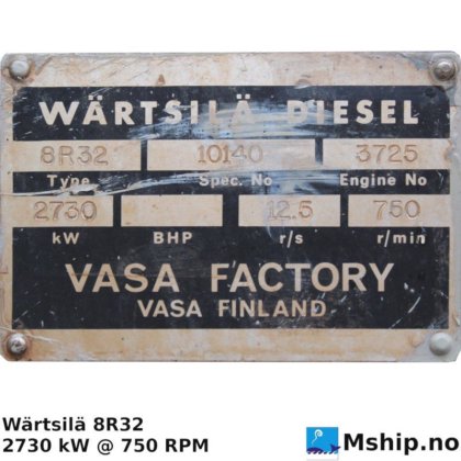 Wärtsilä 8R322