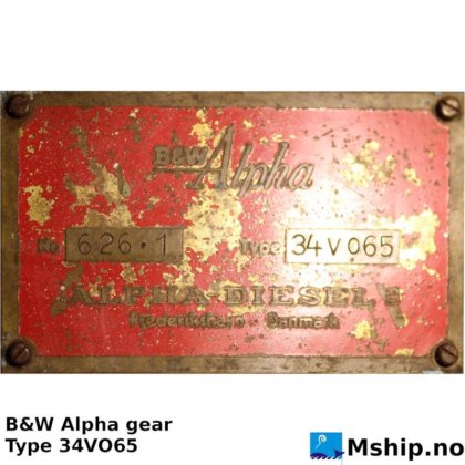 1981 B&W Alpha 34VO65