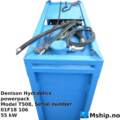 油圧パワーパック 55 kW