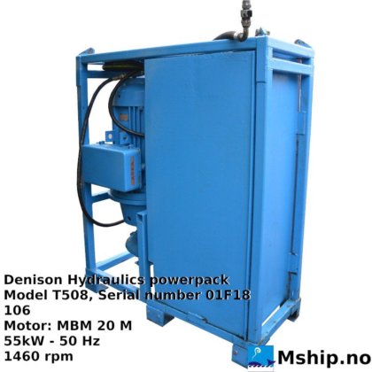 油圧パワーパック 55 kW