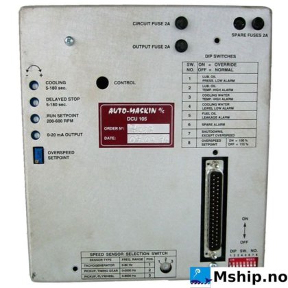 Controlador de motor DCU 105