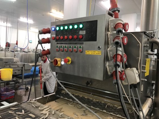 科普斯900毫米上浆和面包机