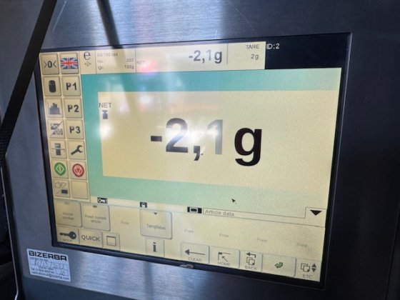 Bizerba 重量检测机