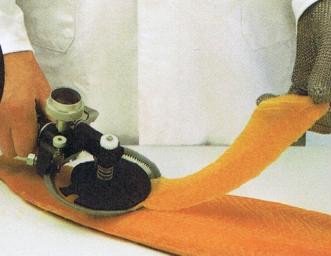 Bettcher Wizard Handheld Slicer