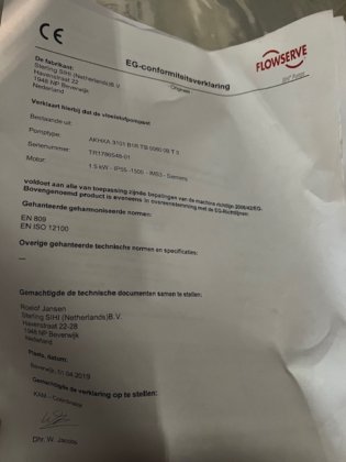 Flowserve Siemens Pump