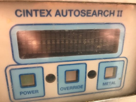 Cintex金属检测器 - 穿梭式剔除带