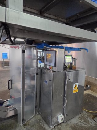 イシダ マルチヘッド計量機（サンディアカーバッガー付き）