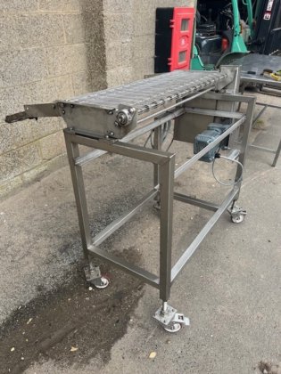 1000 毫米油炸机进料输送机