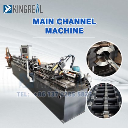 金属天花板通道制造机