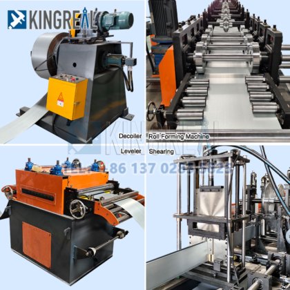 挡板天花板滚压成型机