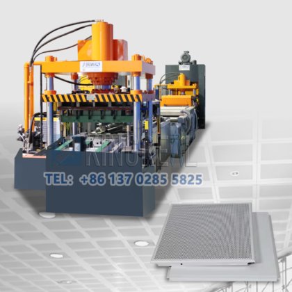 全自动 60X60CM 方形金属天花板瓦生产线