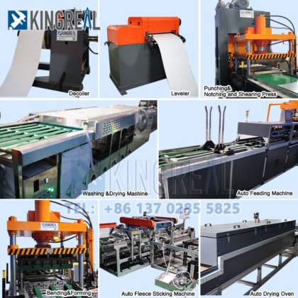 全自动 60X60CM 方形金属天花板瓦生产线