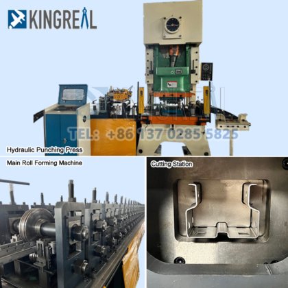 货架立柱立柱滚压成型机