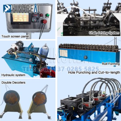 天花板 T 杆滚压成型机