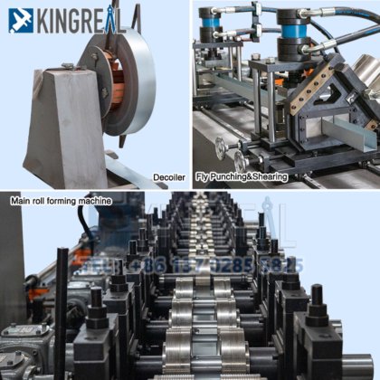 CU 槽钢滚压成型机