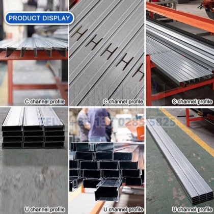 CU 槽钢滚压成型机