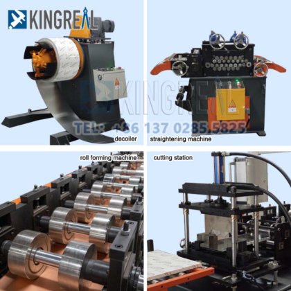 金属直线条吊顶机