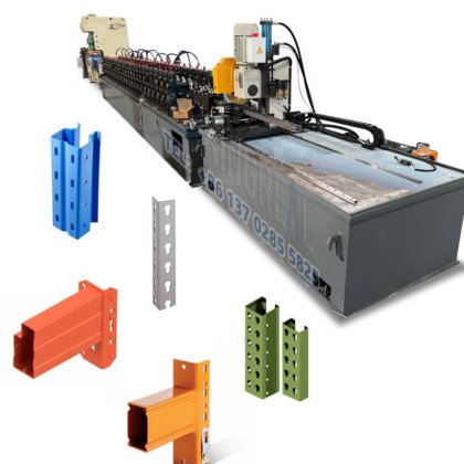 仓库货架直立架制造机