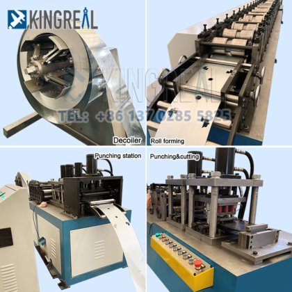 容积控制阻尼器框架滚压成型机