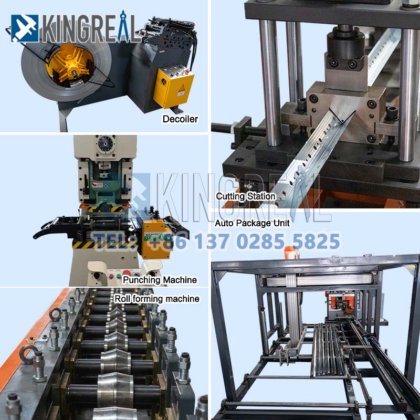 角钢滚压成型机