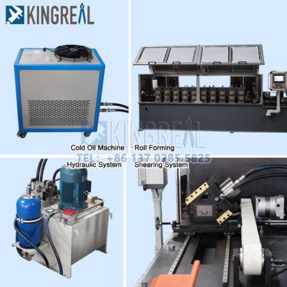 U 型槽滚压成型机