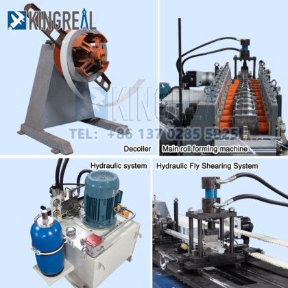 全自动天花板槽钢滚压成型机