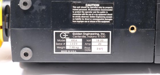 Golden Engineering XRS4 Portable Imaging