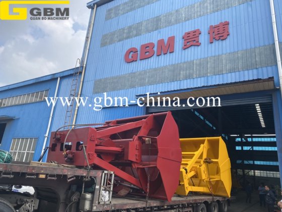 25t 容量 6-12cbm バルク貨物用油圧式リモートコントロールグラブ