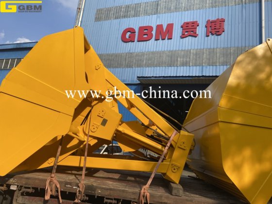 25t 容量 6-12cbm バルク貨物用油圧式リモートコントロールグラブ