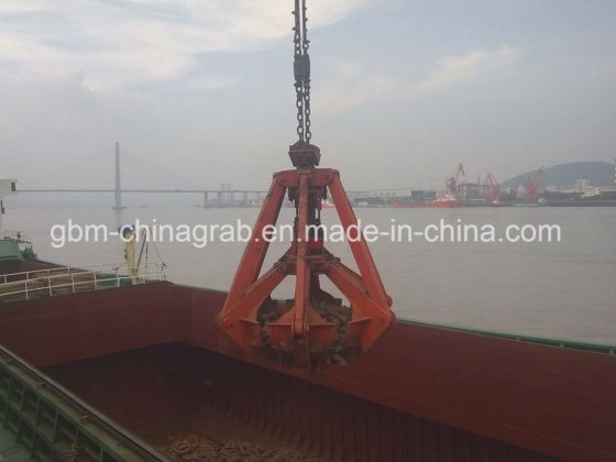 4ロープオレンジピールグラブ機械式グラブ