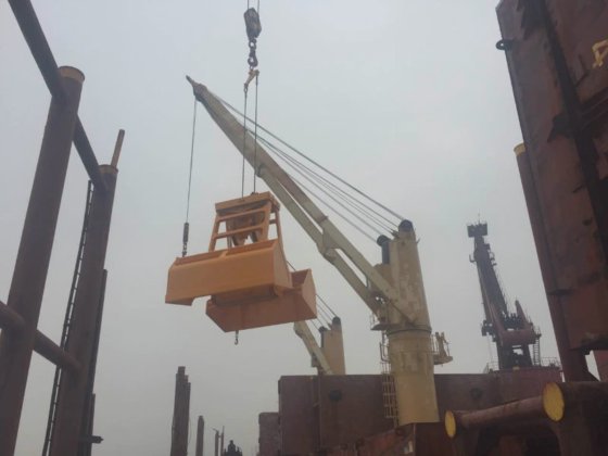 Guindaste Teleposic Offshore