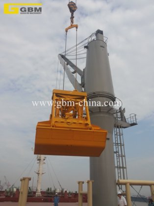 25吨港口起重机无线电遥控抓斗6-12立方米