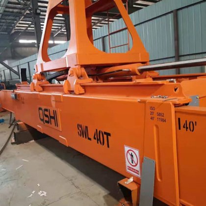 Gbm高效电动液压伸缩式集装箱吊具