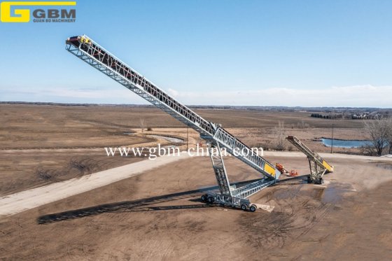 Scheepslader Telestacker Converor Systeem