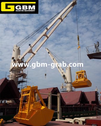 グラブシップクレーンワイヤレスリモートコントロールグラブ12-25 Cbm