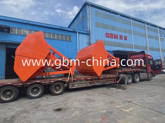 グラブシップクレーンワイヤレスリモートコントロールグラブ12-25 Cbm