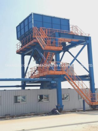 移動式ホッパー積載トラックベルトコンベア