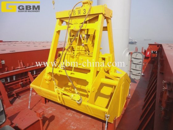 25吨港口起重机无线电遥控抓斗，6-12立方米散货