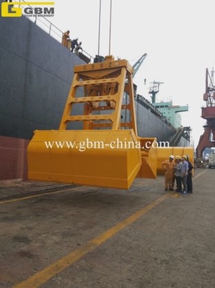 25吨港口起重机无线电遥控抓斗，6-12立方米散货