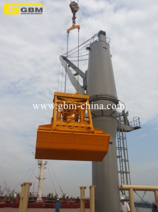 25吨港口起重机无线电遥控抓斗，6-12立方米散货