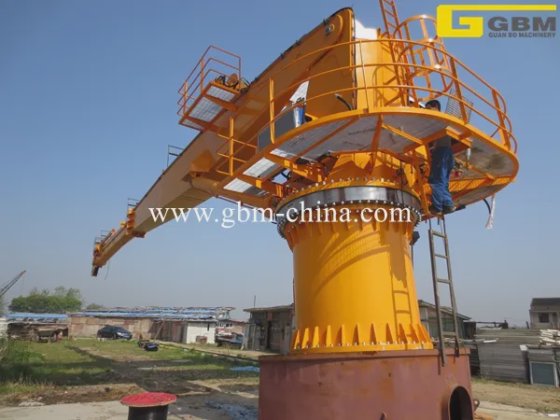 3t40m伸縮ブームクレーン船舶クレーンマリンデッキクレーン